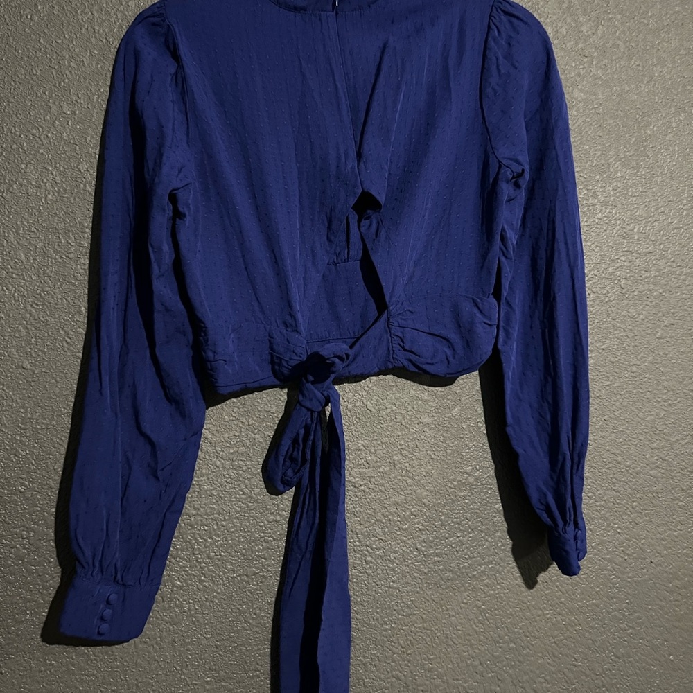 Crop top blouse